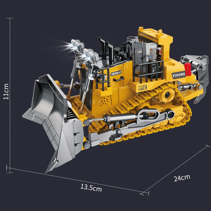 Trator de Esteira - Máquinas de Engenharia de Controle Remoto