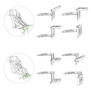 Apoio de Pés Ajustável para Cadeirinhas no Carro